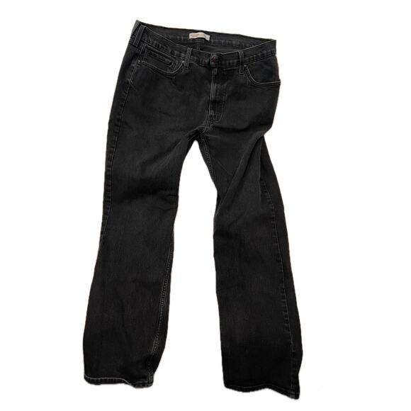 Levi's Signature Athletic Black Jeans Men 34x30 - Picture 1 of 5